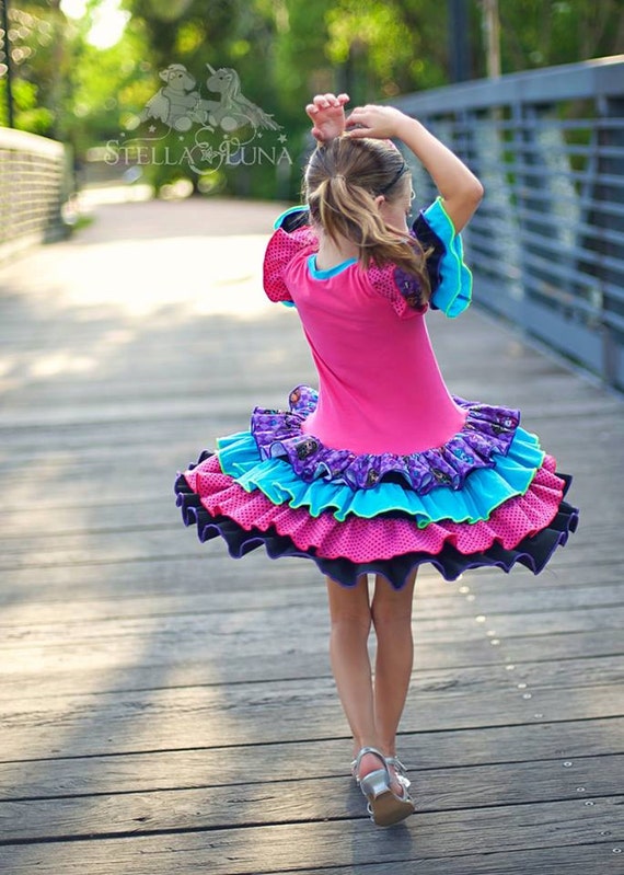 Bianca Party Dress PDF Sewing Pattern Girls by Little4Awhile