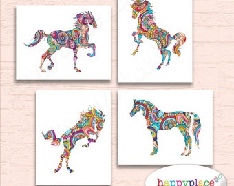 Wall Art Horses horse wall art | etsy Wall Art Horses horse wall art | etsy