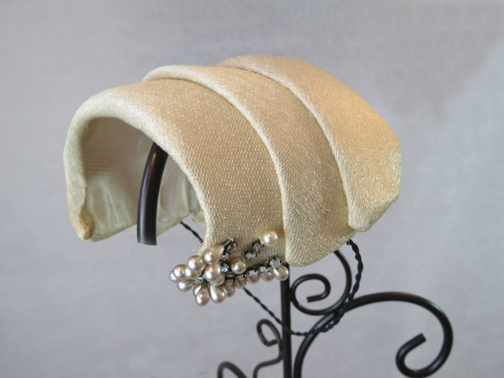 1950s cocktail hat