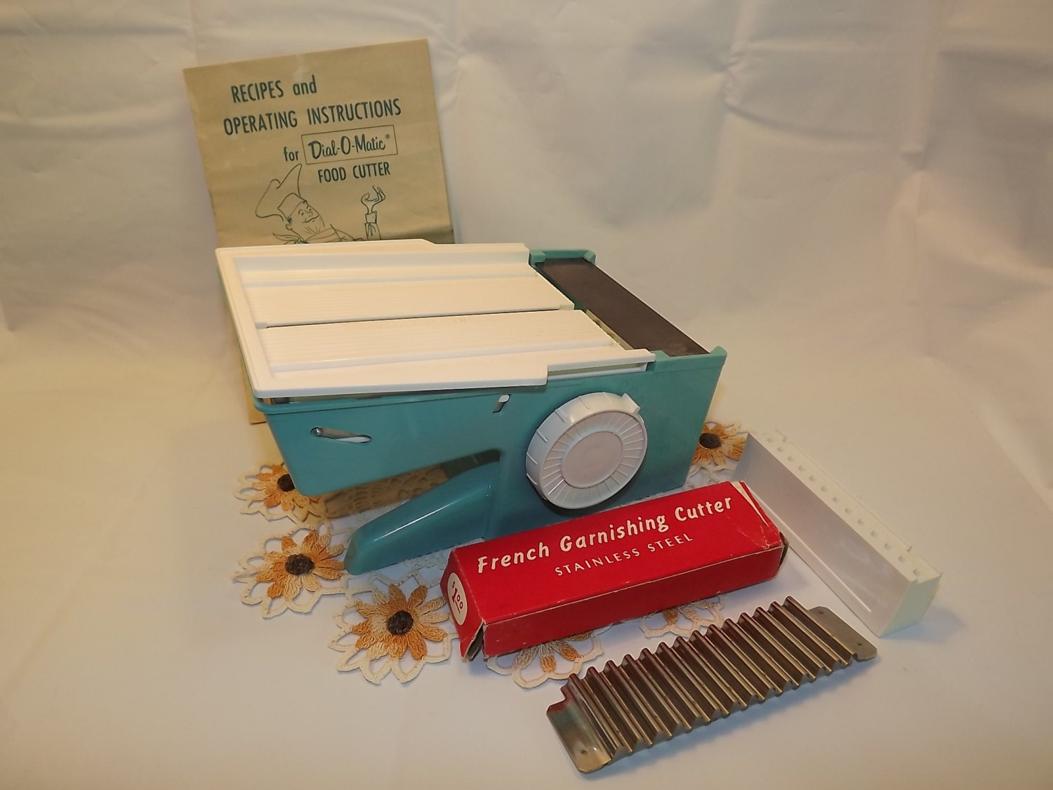 Vintage DialOMatic Food Cutter for Fancy by OutrageousVintagious