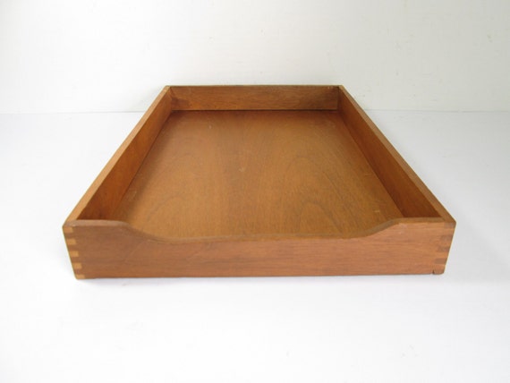 vintage-wood-legal-size-letter-tray-dovetailed-dresser-tray