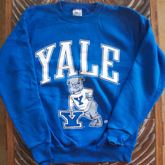 Vintage Yale Bulldogs Sweatshirt Handsome by shopfullcourtpress