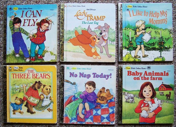 12-first-little-golden-books-collection-vintage