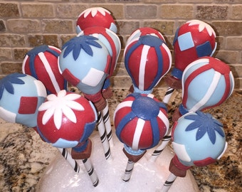 Hot Air Balloons Cake Pops (Regular or Gluten Free*)