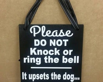 Please Do Not Knock or Ring the Bell, No Soliciting Sign, Sleeping Baby Sign, Baby Shower Gift, wood sign, porch decor, Funny no soliciting