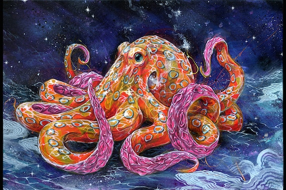 Octopus Tapestry