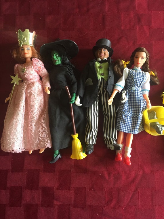 Vintage Wizard of Oz dolls set of 7 dolls MEGO Corp