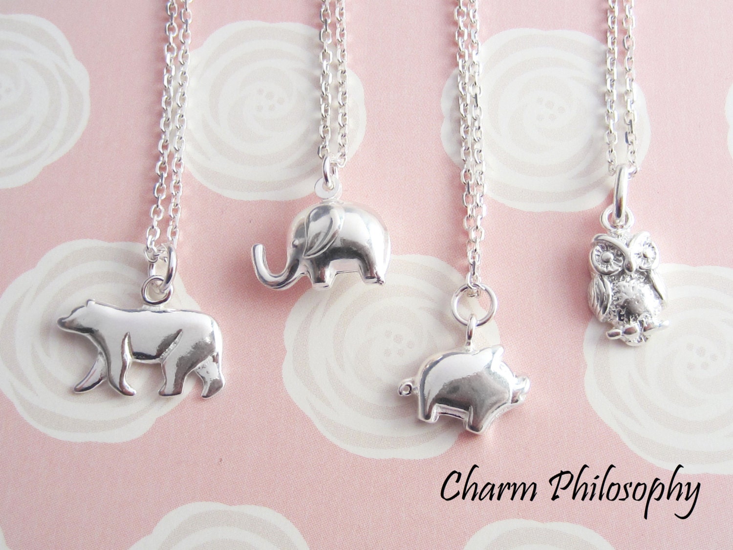 Yorionke Axolotl Necklace 925 Sterling Silver Cute
