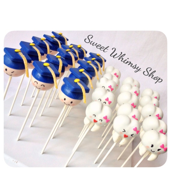 12 Teeth with Braces Cake Pops for Orthodontist Dentist Oral