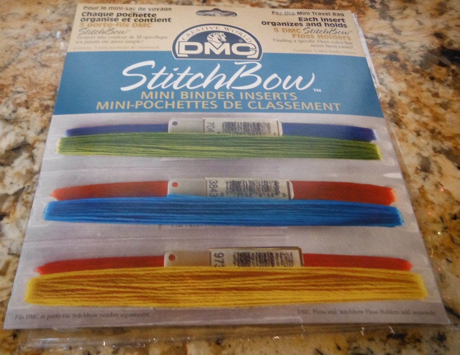 DMC StitchBow Mini Binder Inserts 3 Per by CraftyCrossStitches