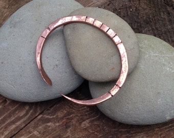 Copper bracelet, women's copper bracelet, solid copper bracelet, woman copper bracelet, simple women copper bracelet, boho bracelet, copper
