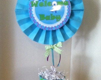 Monsters Inc inspired baby shower center piece (centerpiece only!)
