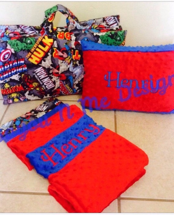 SuperHero Nap Mat Cover