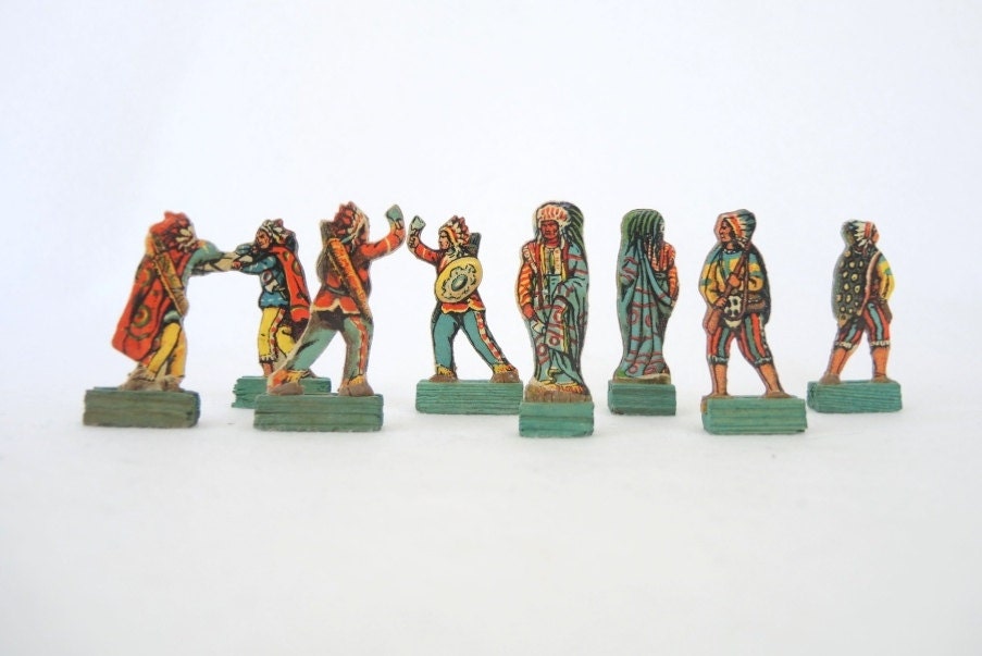 small native american figurines