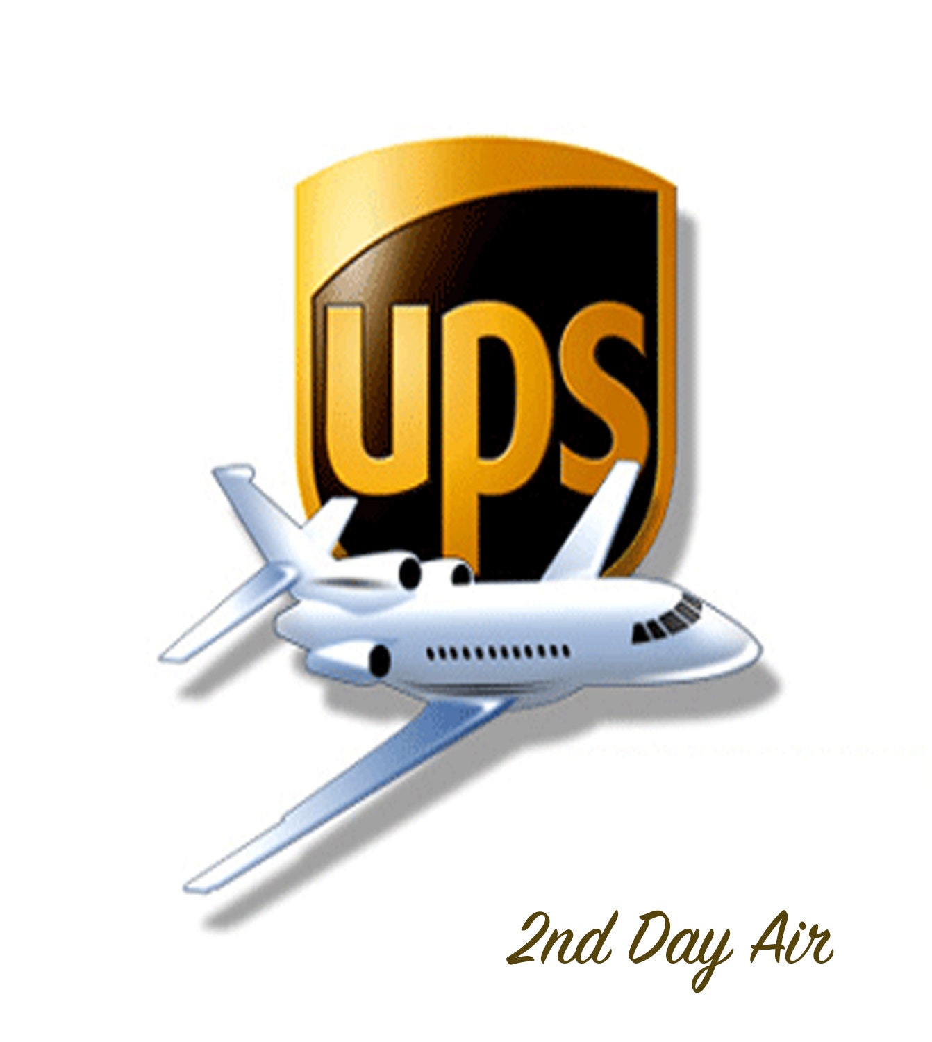 2nd Day Air with UPS Rushed Shipping Charge