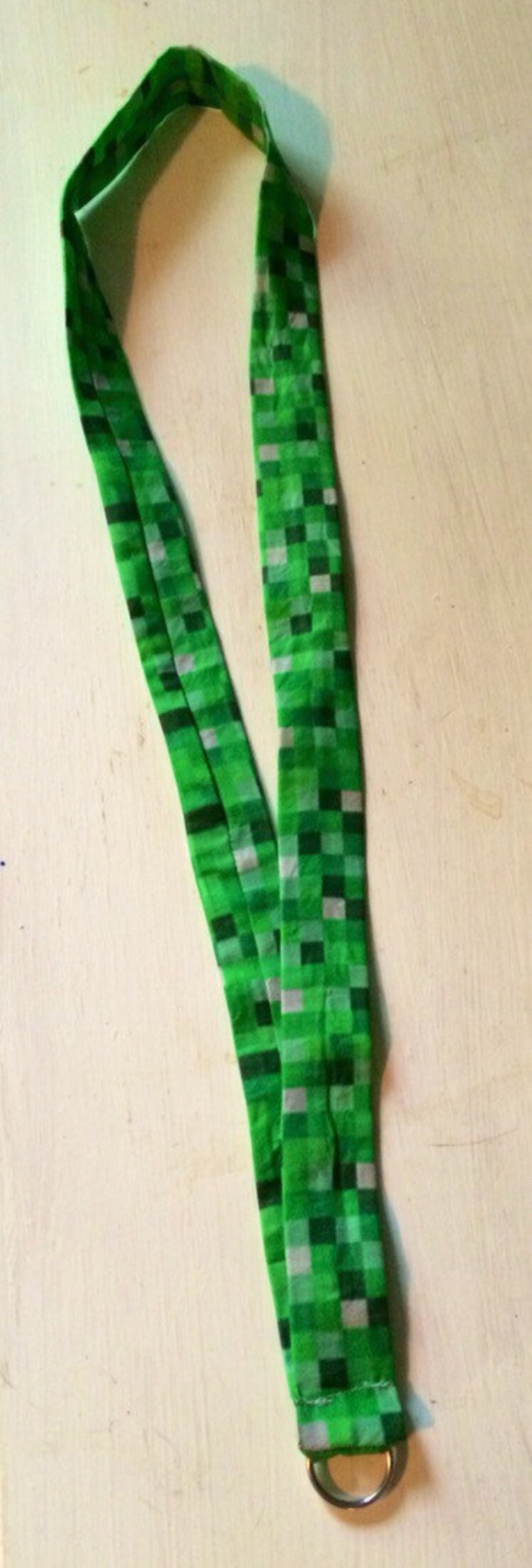 8bit green video game Lanyard by on Etsy