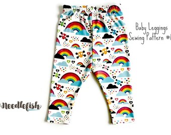 baby no cuff infant sewing baby  no leggings pants pattern leggings  pattern sewing baby leggings