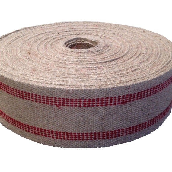 3 1/2 Inch Wide Jute bing Line Jute by MuranoHomeFurnishing