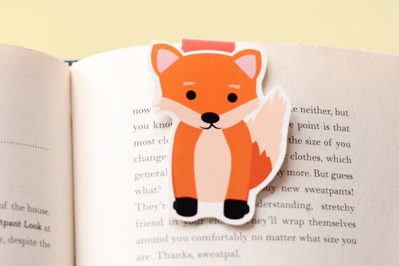 Fox Magnetic Bookmark (Jumbo)
