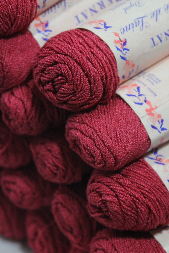 Vintage Bernat Boucle' de Laine Yarn Vintage Yarn