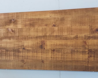 King Size Headboard / Wooden Headboard / Rustic Wood Headboard / Bedroom Furniture