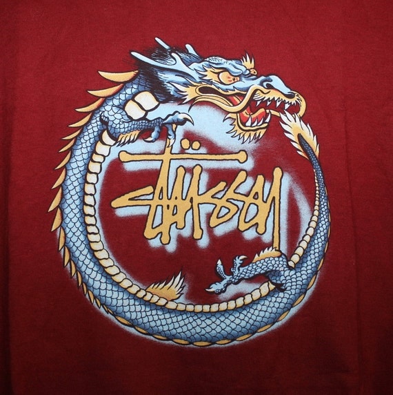 stussy dragon tee