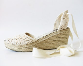 ... Wedges Ladies Summer Shoes Gypsy Queen Tan Sandals UK 7 US 8 EUR 41