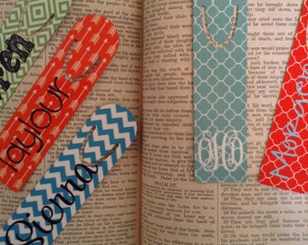 Personalized Bookmark - Bible Marker - Personalized Teacher Gift - Monogrammed Bookmark - Page Marker - Personalized Gift - Made in USA