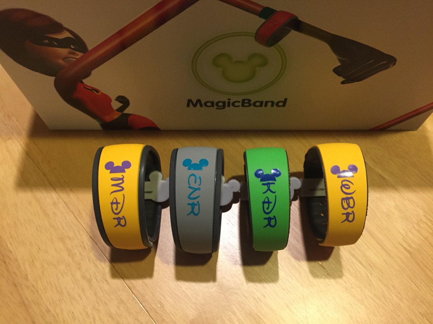 Magic Band Decals Names Initials and/or Pictures... FREE