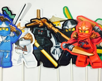 x8 Ninjago Characters Inspired Centerpieces