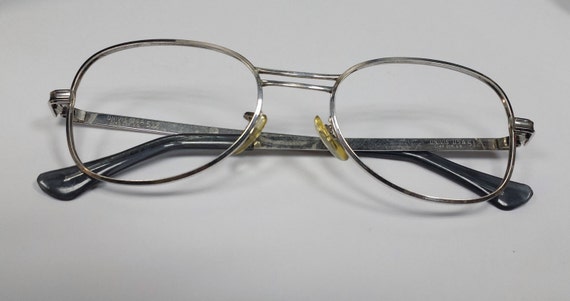Vintage White Gold Filled Eyeglass Frames