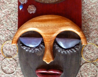 Items similar to Nude - Nude Photograph - Anonymous - Nude with Mask