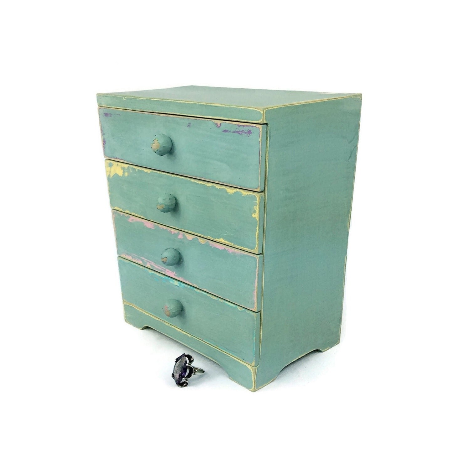 PRETTY JEWELRY BOX For Sale Jewelry Box Blue by ShabbyShores