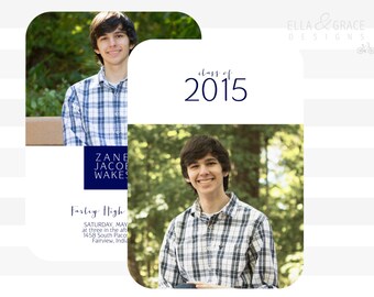 modern.graduation announcement.