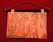 Medieval tapestry from the French series La Vie Seigneuriale. 1 to 12 scale miniature. Hand made in USA. Medieval tapestry from the French series La Vie Seigneuriale. 1 to 12 scale miniature. Hand made in USA.