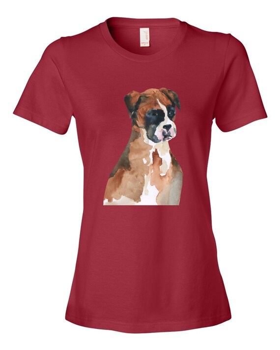 Boxer Dog T-Shirt for Women