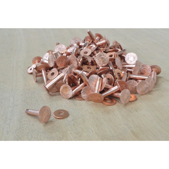 Number 9 Copper Rivet Burr Set 3/4 1 pound Bulk