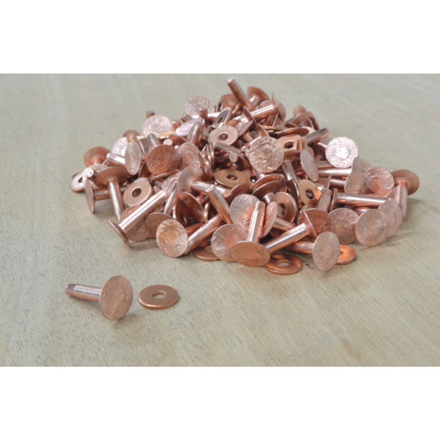 Number 9 Copper Rivet Burr Set 3/4 1 pound Bulk