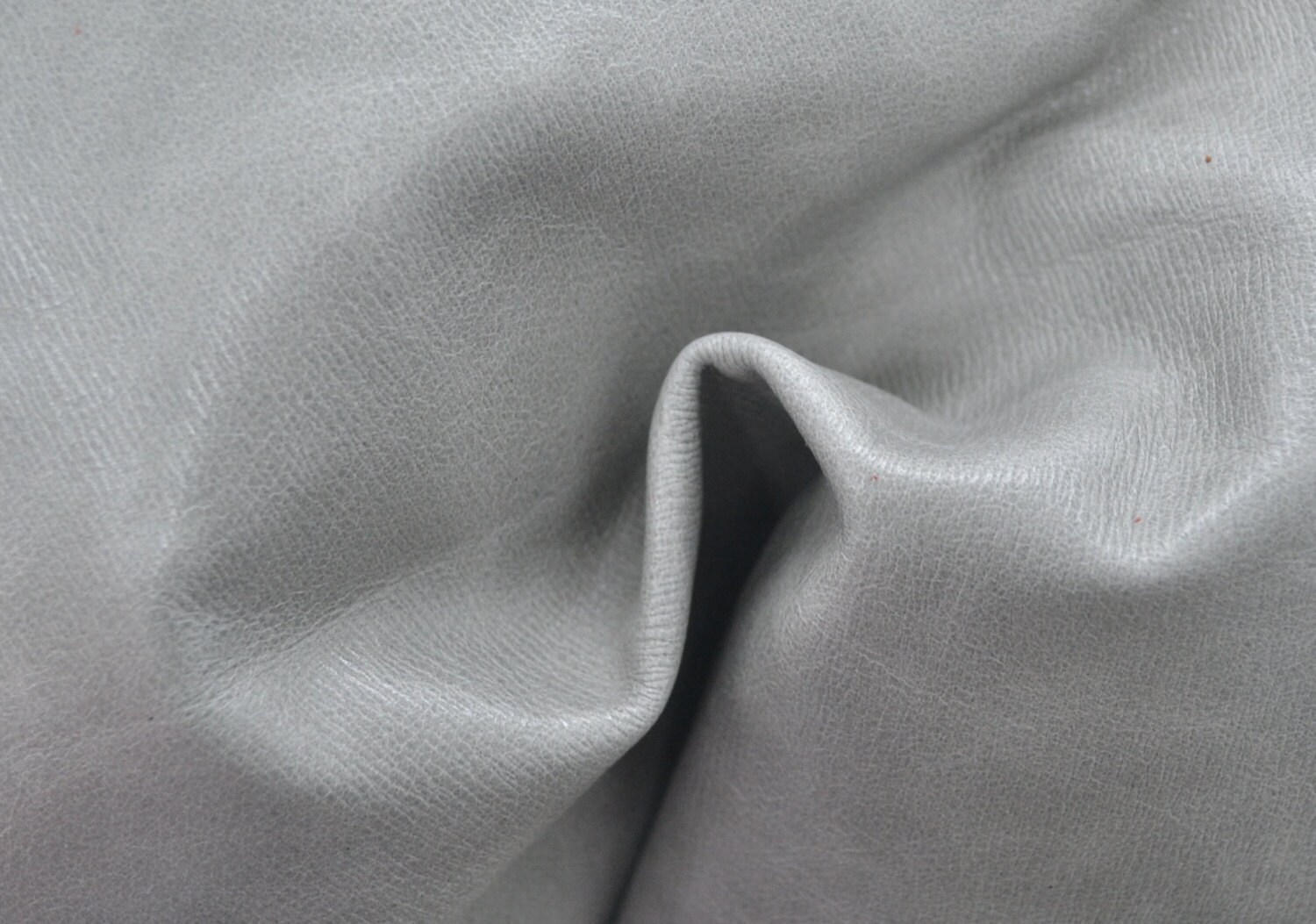 Gray Leather Cow Hide 8 x 10 Project Piece 1 1/2