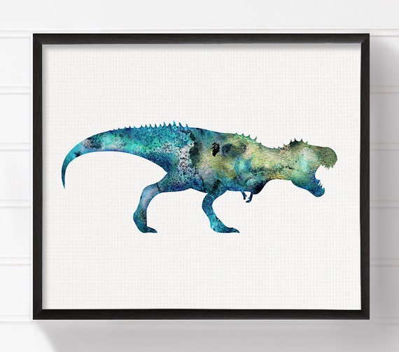 dinosaur-art-print-dinosaur-poster-dinosaur-wall-decor