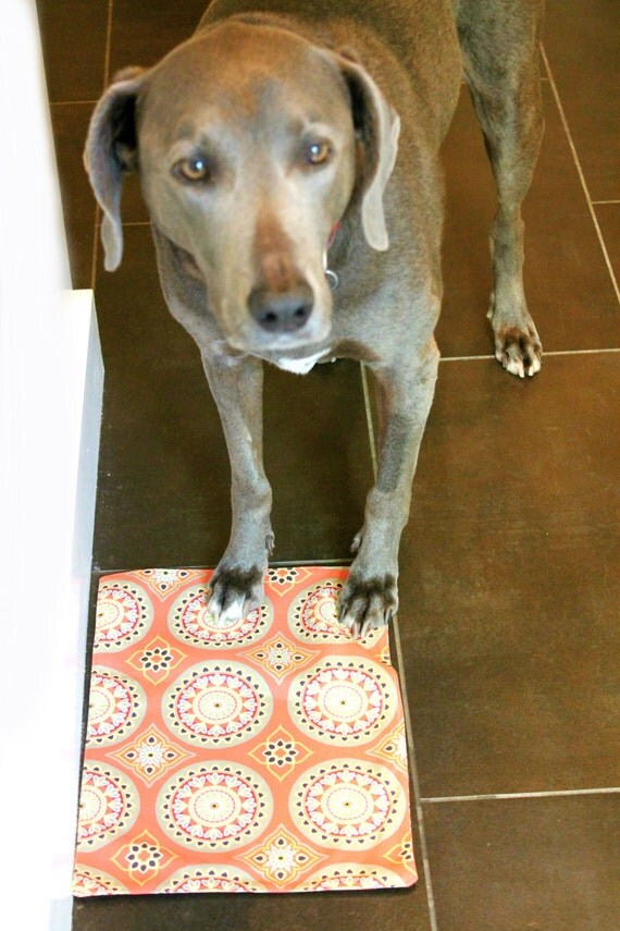 Small Pet Placemat Easy care food Mat for pets Dog Gifts