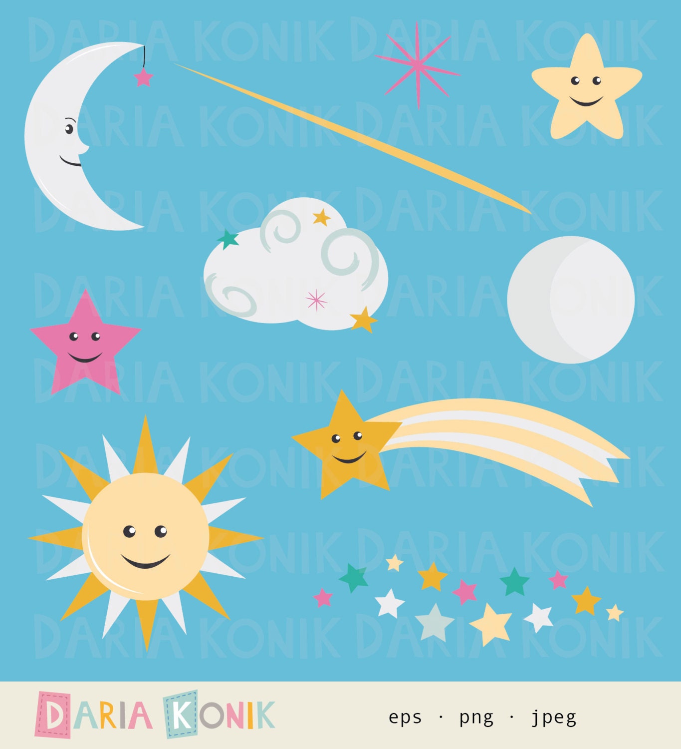 sun and moon clipart images - photo #36