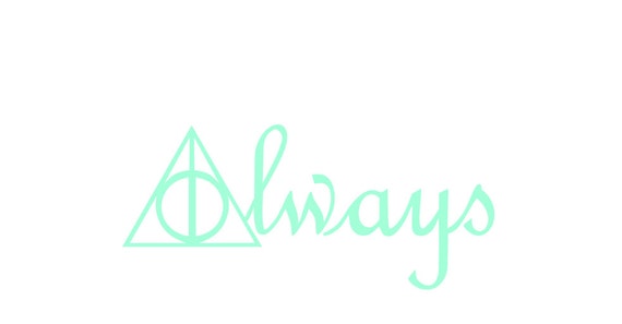 Always Harry Potter Decal by DakotasDecals on Etsy