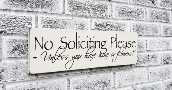 funny no soliciting signno solicitation signno