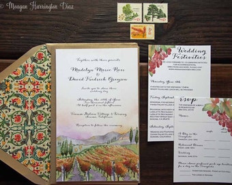 Winery Wedding Invitations 8