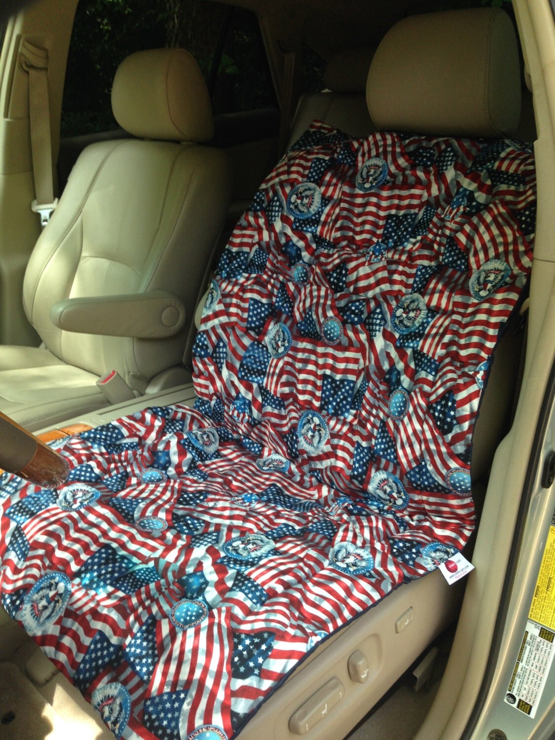 USA Patriotic CAR SEAT Cover Auto Seat Cover for