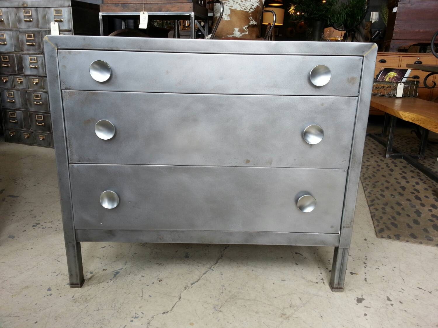 Art Deco Steel Chest Of Drawers