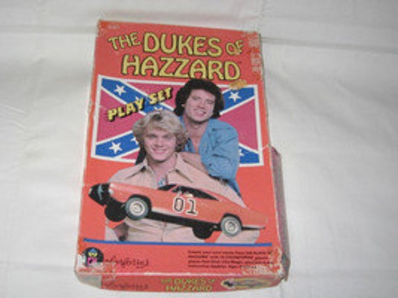 Vintage 1980s Colorforms The Dukes Of Hazzard Play Set