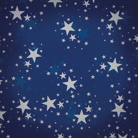 navy blue stars photography backdrop