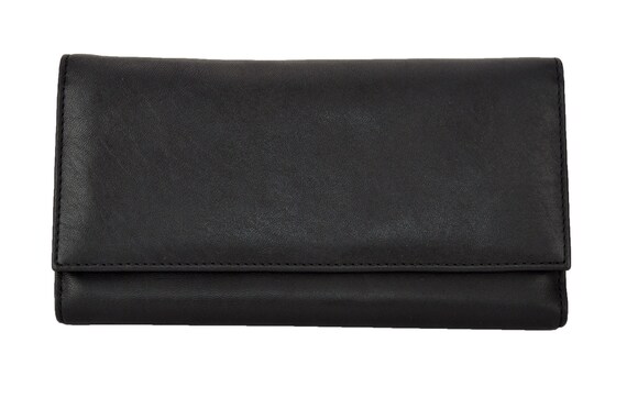 Women's Leather Wallet. Women's Clutch Wallet.
